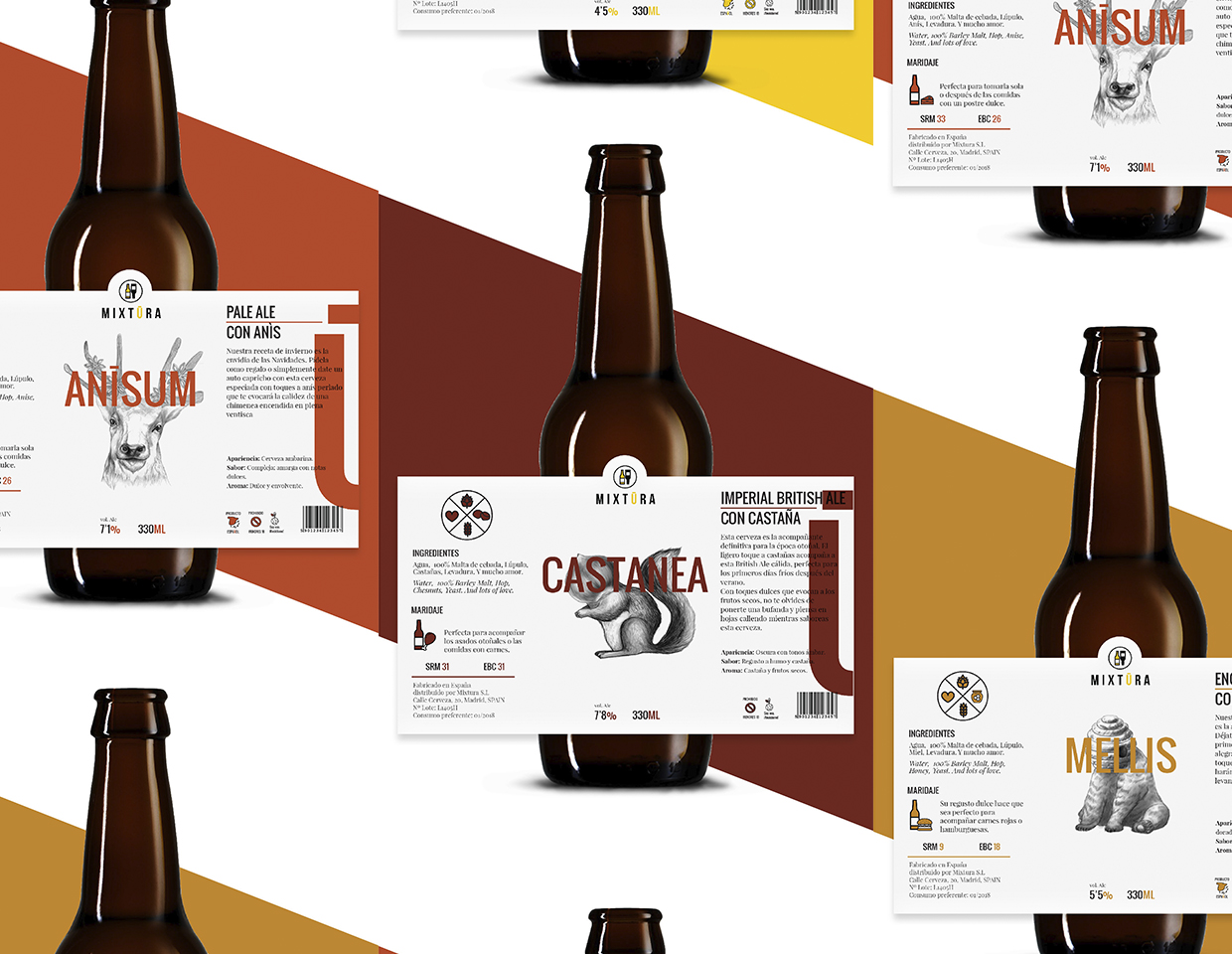 Mixtura Beer Branding